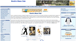 Desktop Screenshot of electricbluesclub.co.uk
