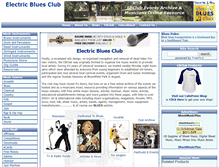 Tablet Screenshot of electricbluesclub.co.uk